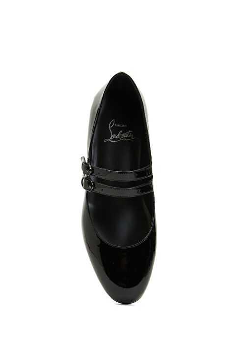 Siyah Kadın Deri Babet - Görsel 5