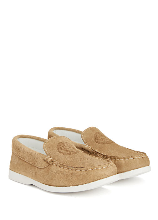 Bej Erkek Bebek Süet Loafer - Görsel 3