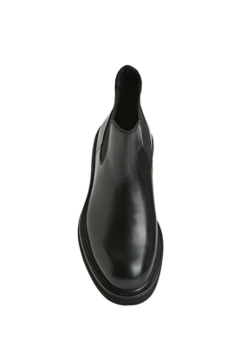 Siyah Erkek Deri Chelsea Bot - Görsel 5