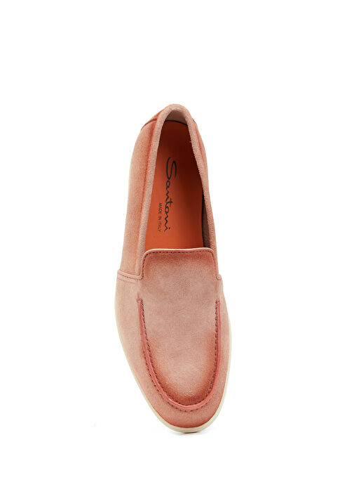 Pembe Erkek Süet Loafer - Görsel 5