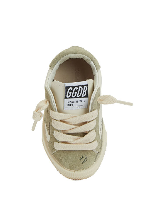 May Beyaz Unisex Çocuk Deri Sneaker - Görsel 5