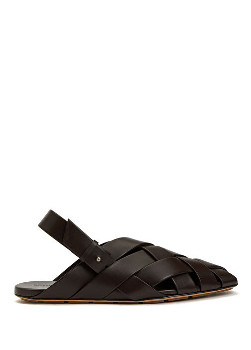 Alfie Siyah Erkek Deri Sandalet - Görsel 4