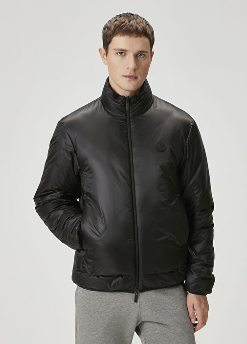 Moncler - Siyah Çift Taraflı Mont - Siyah