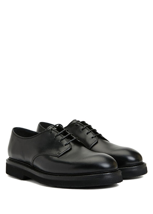 Siyah Erkek Deri Ayakkabı - Görsel 6