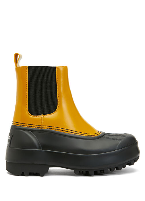 X Sorel Hardal Siyah Kadın Yağmur Botu - Görsel 2