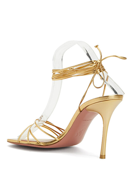 Amina Muaddi Topuklu Sandalet - Görsel 4