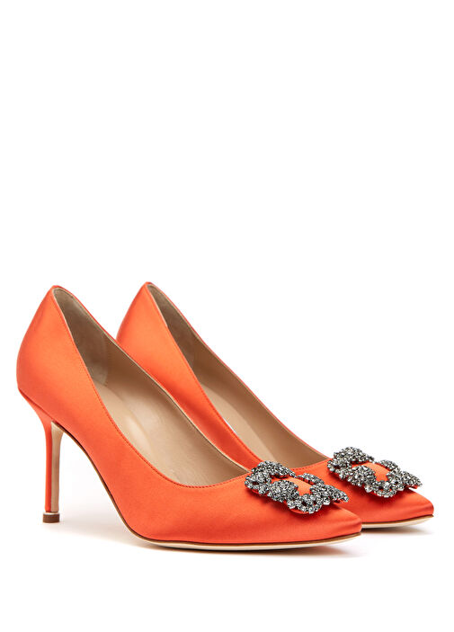 Hangisi Kırmızı Taşlı Tokalı Stiletto - Görsel 3