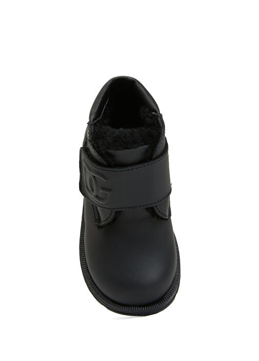 Siyah Erkek Bebek Deri Bot - Görsel 5