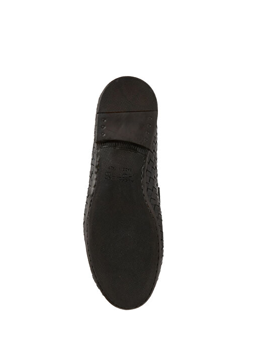 Siyah Erkek Deri Loafer - Görsel 6