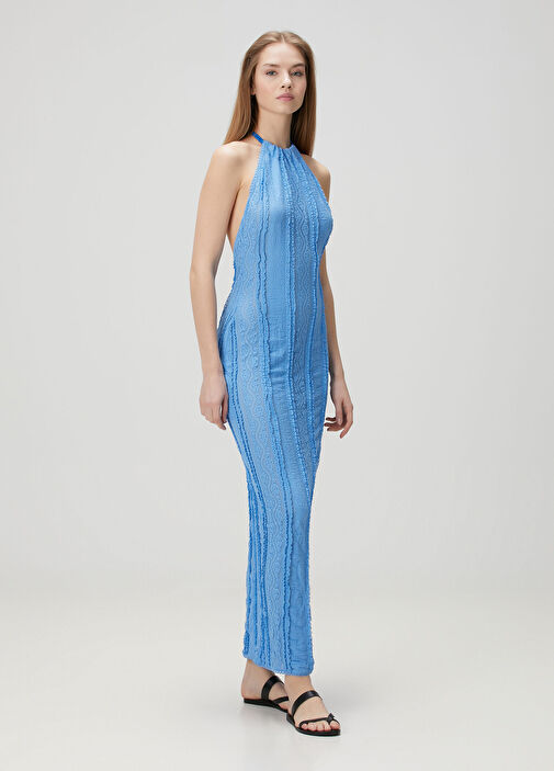 blue charo ruiz dress Charo Ruiz | Lira Short Dress Blue – main image 0