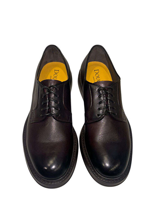 Koyu Kahverengi Erkek Deri Ayakkabı - Görsel 3