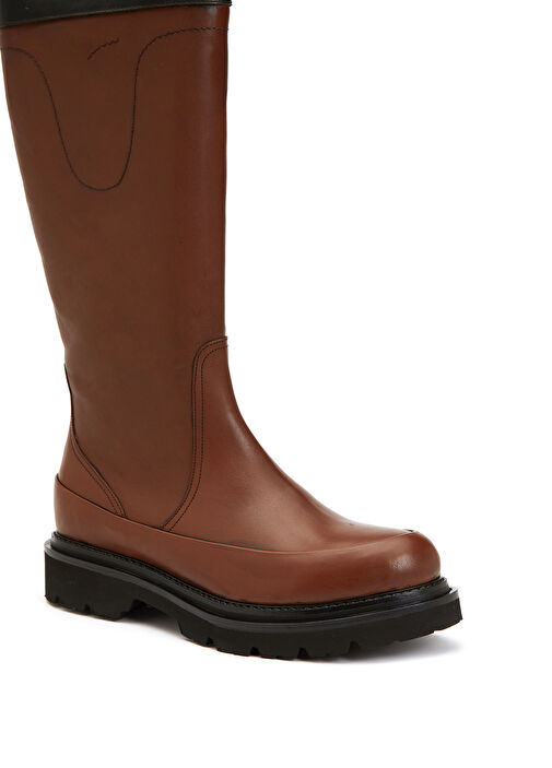 George Hogg George Hogg Taba Siyah Kadın Deri Çizme Bot | Beymen Taba - 7. görsel