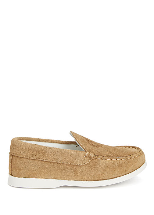 Bej Erkek Bebek Süet Loafer - Görsel 2