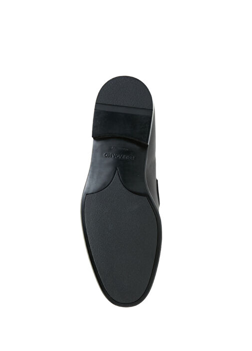 Siyah Erkek Deri Loafer - Görsel 6
