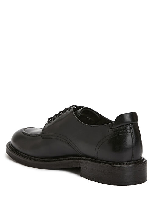 Siyah Erkek Deri Ayakkabı - Görsel 4