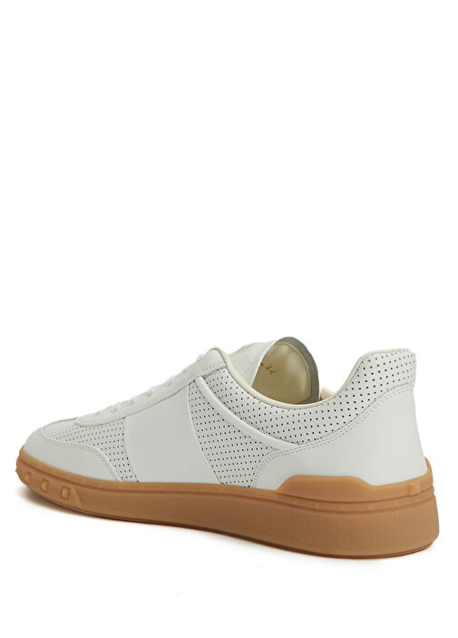 Upvillage Beyaz Erkek Deri Sneaker - Görsel 5