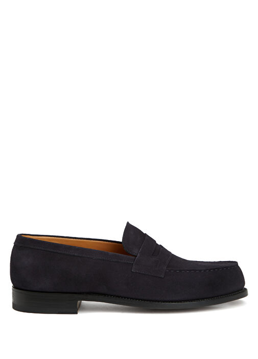 Mavi Bantlı Erkek Deri Loafer - Görsel 2