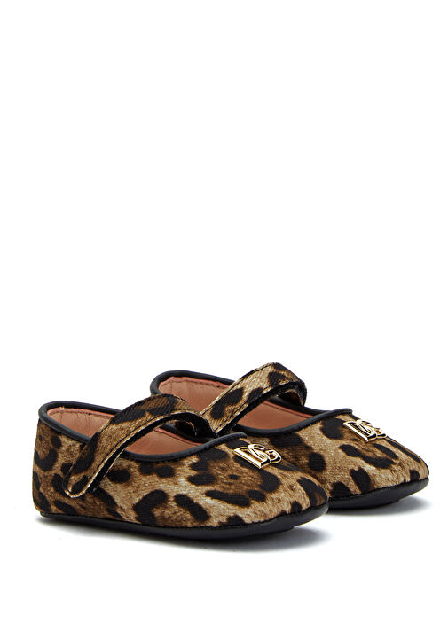 Dolce&gabbana Dolce&gabbana Leopar Kız Bebek Babet Basketbol Ayakkabıları | Beymen Leopar - 3. görsel