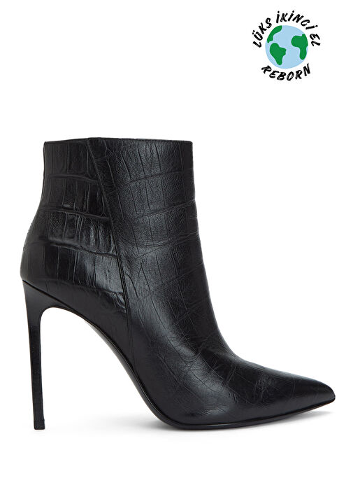 Beymen Reborn Beymen Reborn Siyah Saint Laurent Topuklu Bot Beymen'de! Siyah - 2. görsel