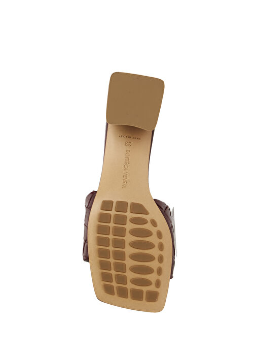 Parco Bordo Kadın Deri Terlik - Görsel 6