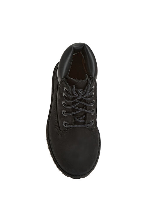 Premium 6 Inch Siyah Unisex Çocuk Bot - Görsel 5