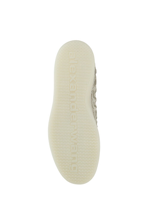 Lex Krem Kadın Deri Sneaker - Görsel 6