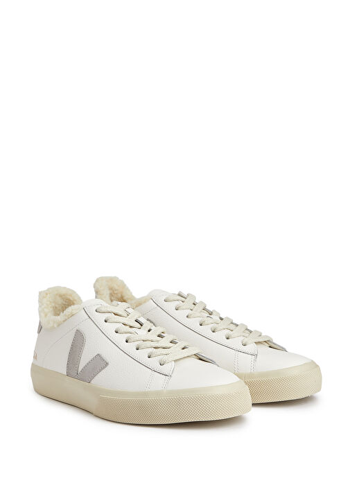 Campo Winter Beyaz Kadın Deri Sneaker - Görsel 3