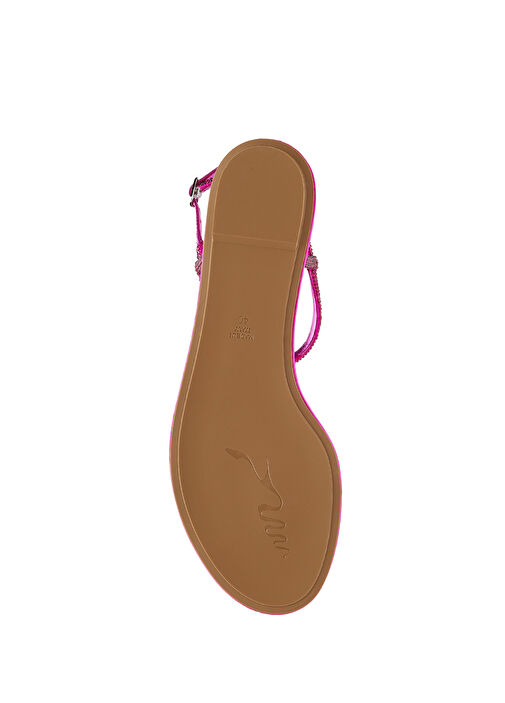 Diana Fuşya Taşlı Kadın Sandalet - Görsel 6