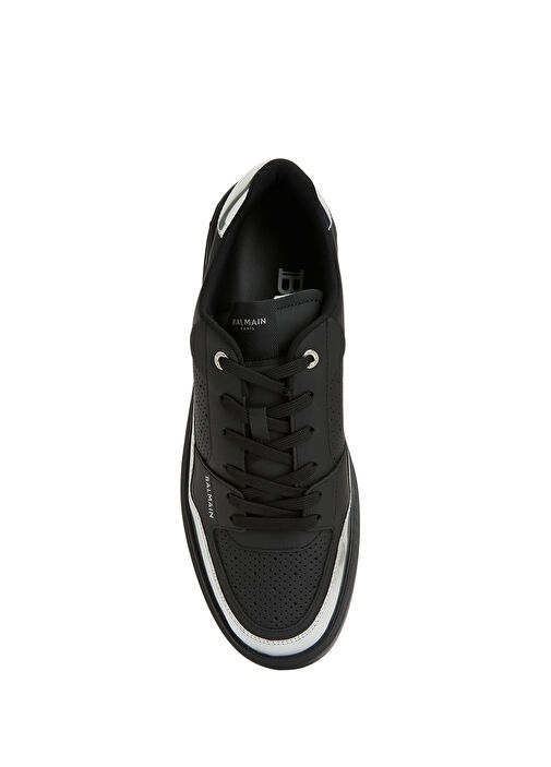 B-Court Skate Siyah Silver Erkek Deri Sneaker - Görsel 5