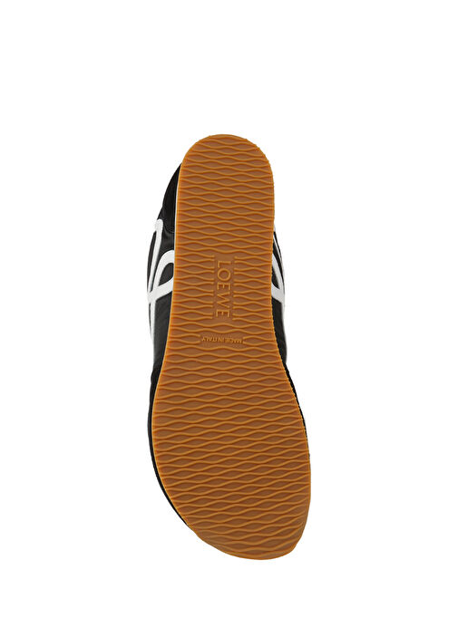 Ballet Runner Siyah Erkek Deri Sneaker - Görsel 6