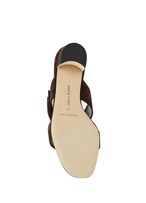 Manolo Blahnik Topuklu Terlik - Görsel 6