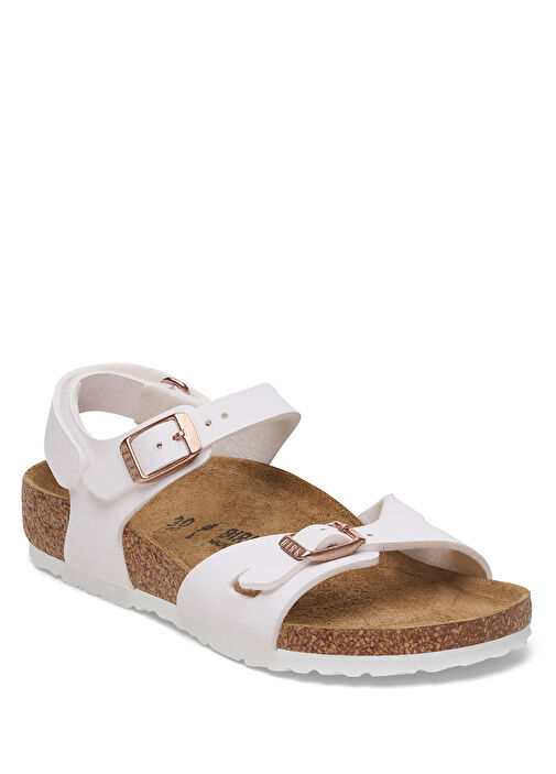 Rio Beyaz Çocuk Sandalet - Görsel 4