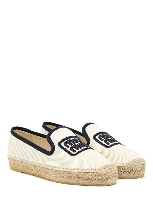 Krem Mavi Kadın Espadril - Görsel 3