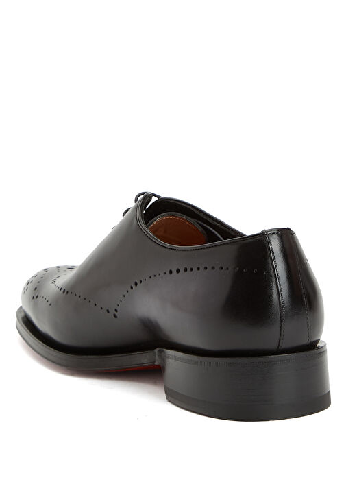 Gri Erkek Deri Ayakkabı - Görsel 4