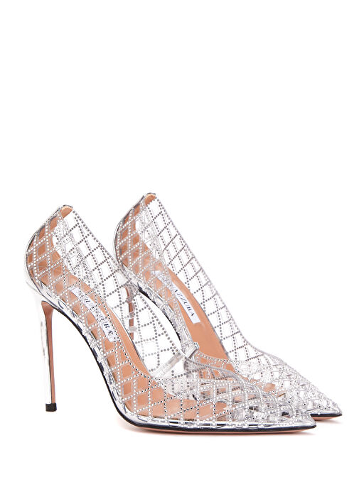 Lumiere Silver Topuklu Ayakkabı - Görsel 3