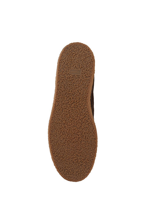 Koyu Kahverengi Erkek Süet Sneaker - Görsel 6