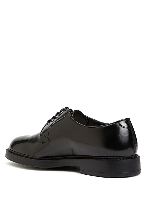 Siyah Erkek Deri Ayakkabı - Görsel 4
