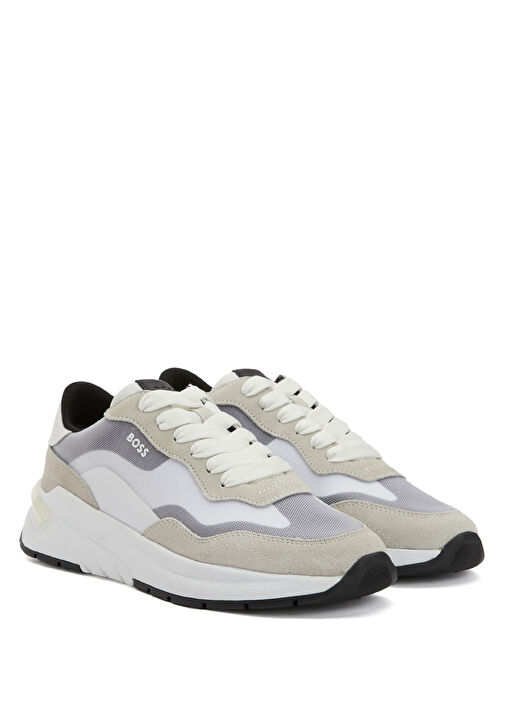 Skylar Runn Beyaz Gri Kadın Sneaker - Görsel 3