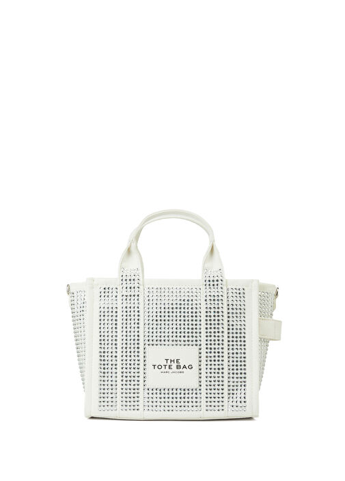 Marc Jacobs - The Crystal Canvas Small White Womens Bag