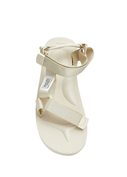 Kırık Beyaz Kadın Sandalet - Görsel 5