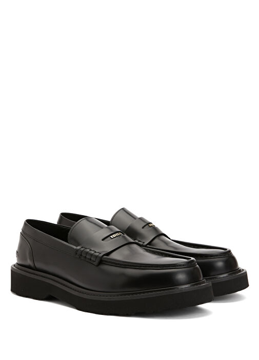 Ukio Siyah Erkek Deri Loafer - Görsel 3