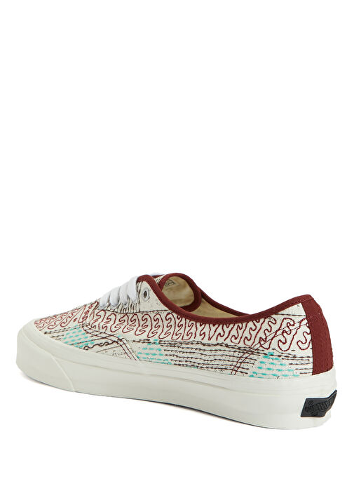 Authentic 44 Beyaz Erkek Kanvas Sneaker - Görsel 4