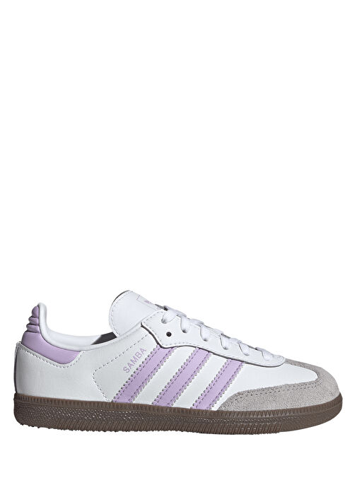 Samba OG Beyaz Unisex Çocuk Deri Sneaker - Görsel 2