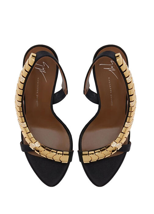 Dafne Siyah Kadın Sandalet - Görsel 5