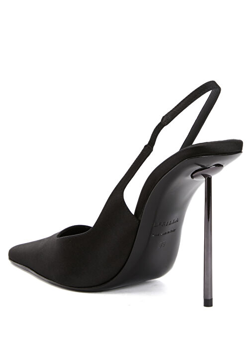 Siyah Topuklu Ayakkabı - Görsel 4