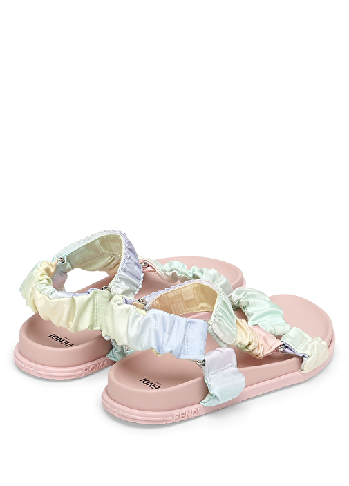 Colorblocked Desenli Kız Çocuk Sandalet - Görsel 5