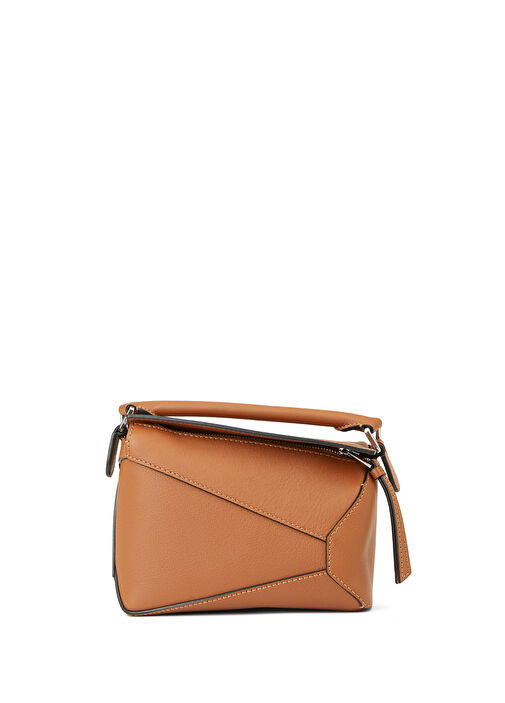 Loewe Mini Puzzle Tan Women's Leather Bag