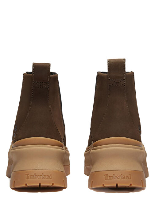 Roxie Lane Koyu Haki Kadın Deri Bot - Görsel 7