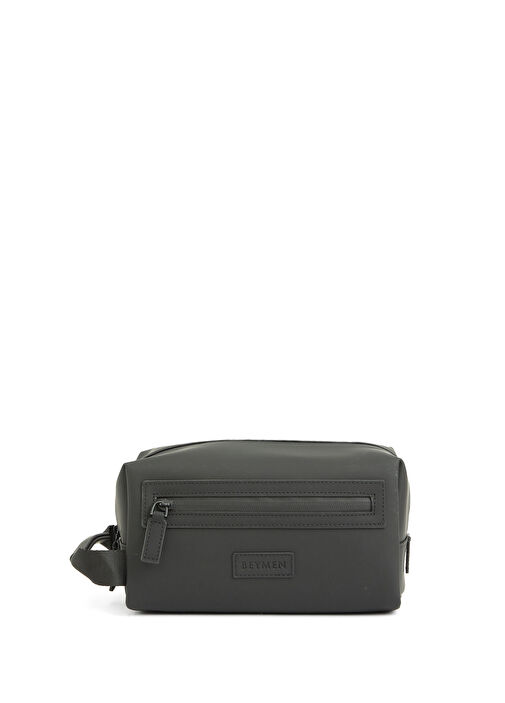 Rubber Siyah Tıraş Çantası - Görsel 2