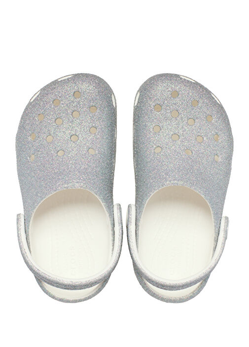 Classic Iridescent Beyaz Çocuk Terlik - Görsel 5